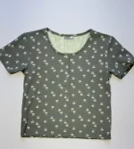 کراپ قواره‌دار دکمه‌دار (شیردهی) برند ZARA - Image 6